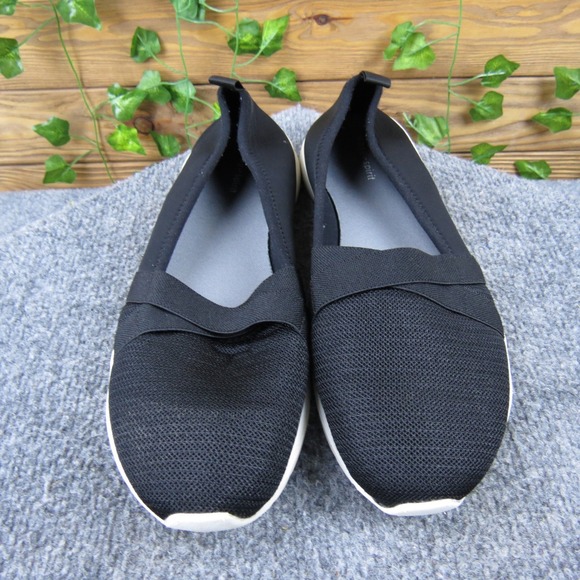 Easy Spirit Lorie 2 Slip-On Shoes Women 10 Black Mesh Lightweight Comfort - Picture 2 of 7